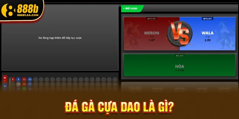Đá Gà Cựa Dao Là Gì?